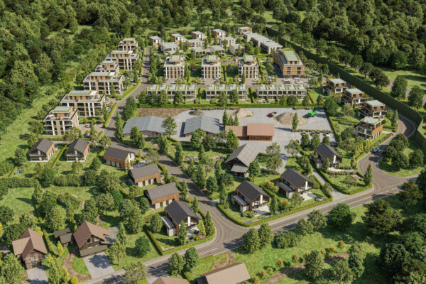 formgrafik architekturkonzept-und-visualisierung-wohnquartier-heepen